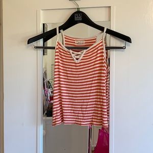 Cute striped tank top